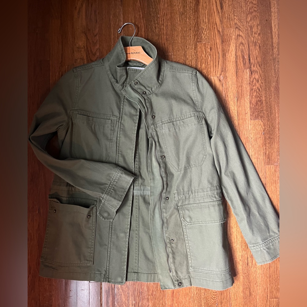 Madewell military jacket size XS
